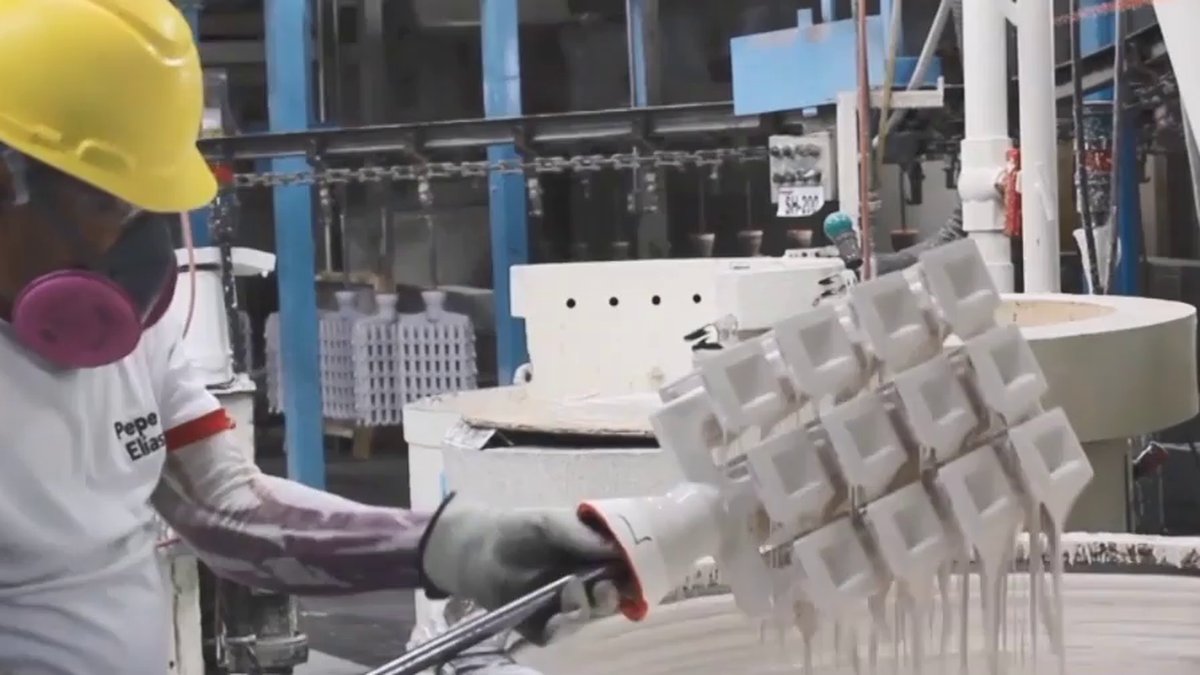 Intercast investment casting process